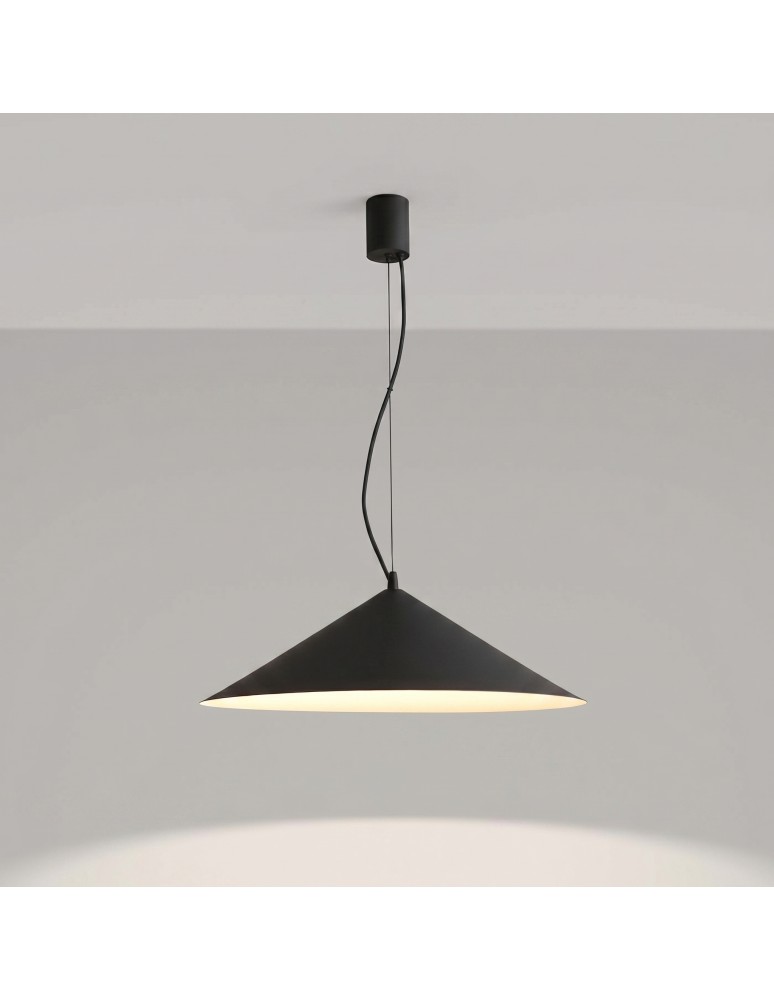 Thoro Lampa wisząca FINT czarna LED 4000K TH.965