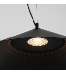 Thoro Lampa wisząca FINT czarna LED 4000K TH.965