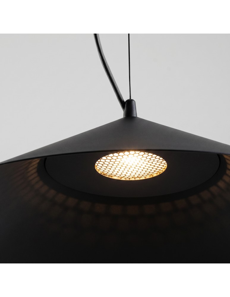 Thoro Lampa wisząca FINT czarna LED 4000K TH.965