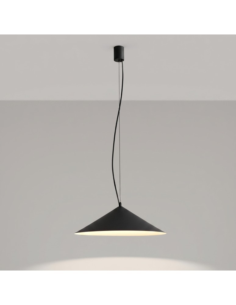 Thoro Lampa wisząca FINT czarna LED 4000K TH.965