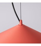 Thoro Lampa wisząca FINT czerwona LED 4000K TH.966
