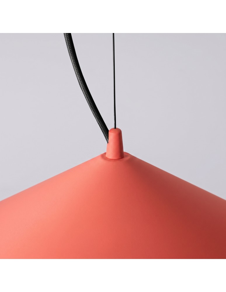 Thoro Lampa wisząca FINT czerwona LED 4000K TH.966