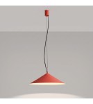 Thoro Lampa wisząca FINT czerwona LED 4000K TH.966