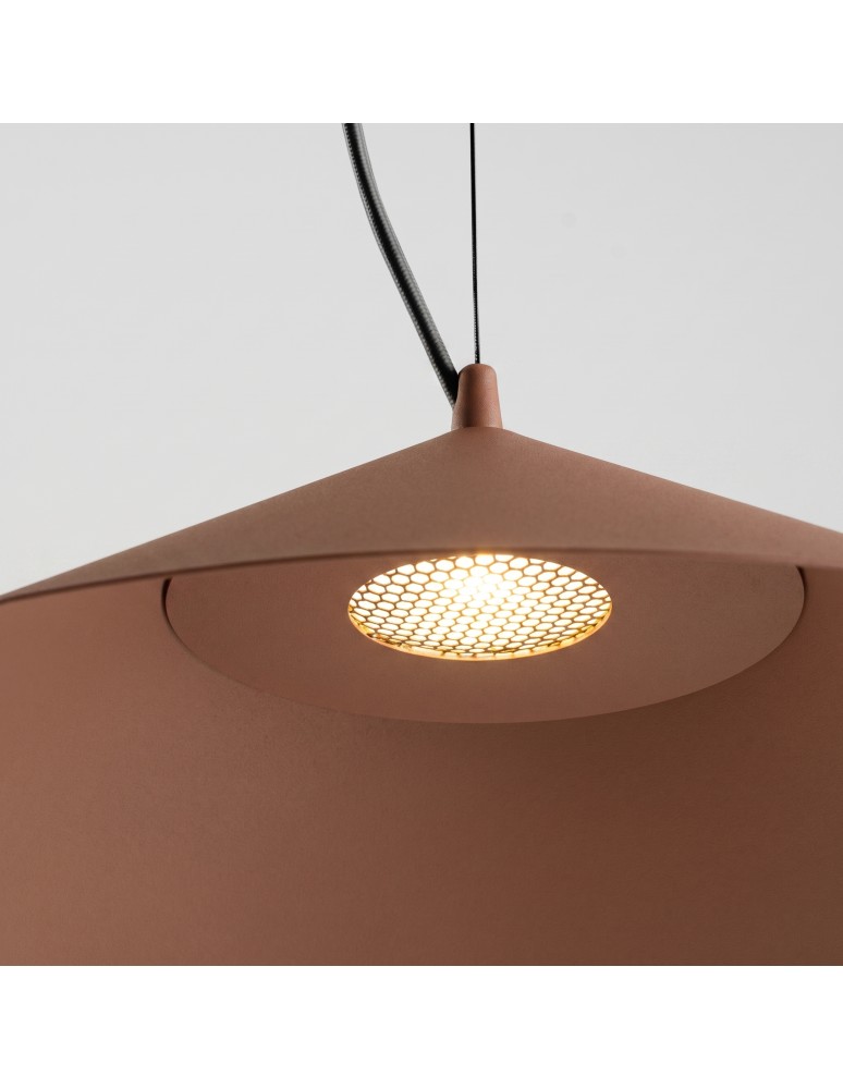 Thoro Lampa wisząca FINT mocca LED 4000K TH.967