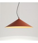 Thoro Lampa wisząca FINT ochra czerwona LED 4000K TH.968