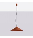 Thoro Lampa wisząca FINT ochra czerwona LED 4000K TH.968