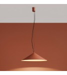 Thoro Lampa wisząca FINT ochra czerwona LED 4000K TH.968