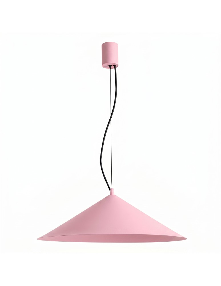 Thoro Lampa wisząca FINT różowa LED 4000K TH.969