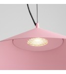 Thoro Lampa wisząca FINT różowa LED 4000K TH.969