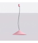 Thoro Lampa wisząca FINT różowa LED 4000K TH.969