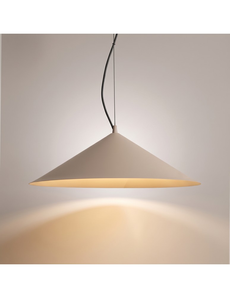 Thoro Lampa wisząca FINT taupe LED 4000K TH.971