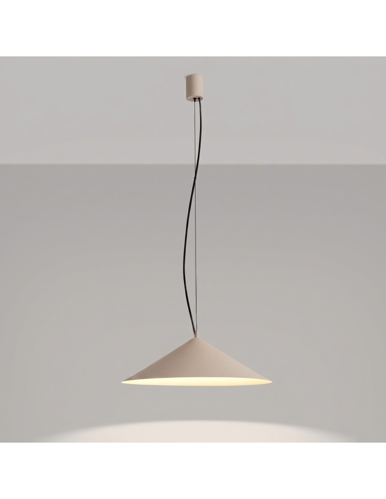 Thoro Lampa wisząca FINT taupe LED 4000K TH.971