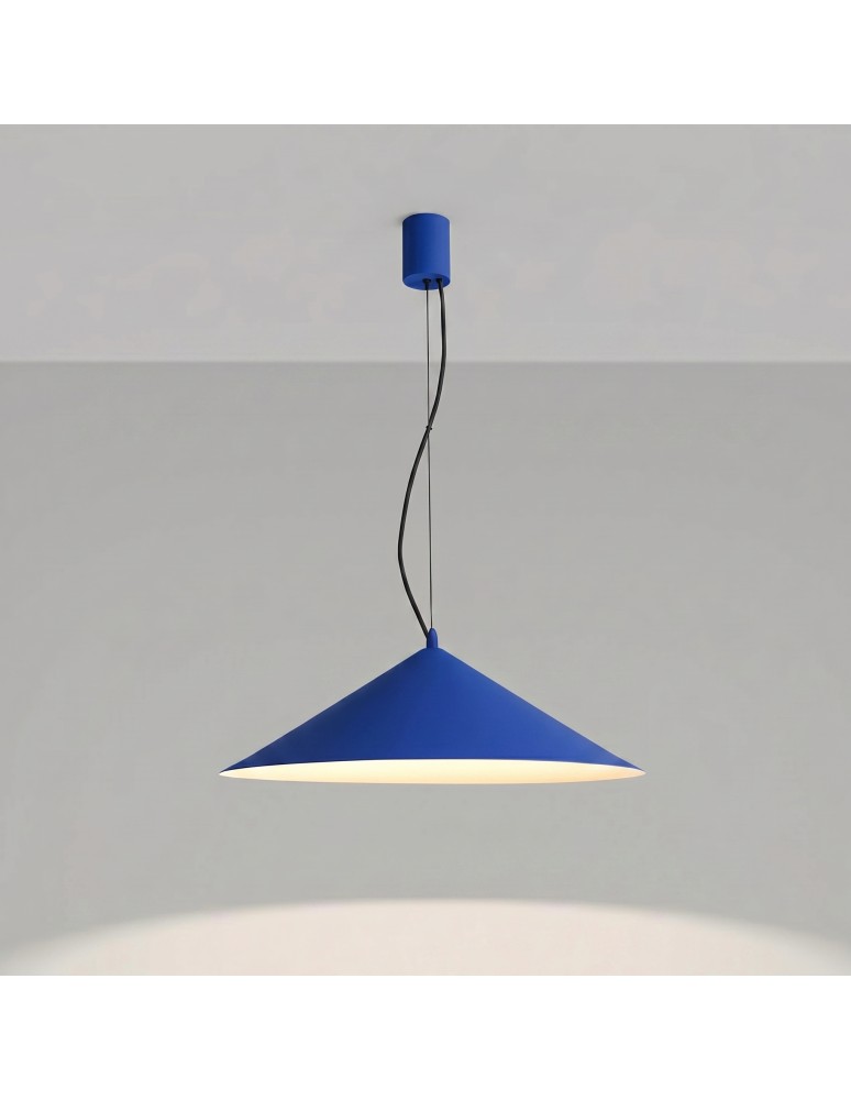 Thoro Lampa wisząca FINT ultramaryna LED 4000K TH.972