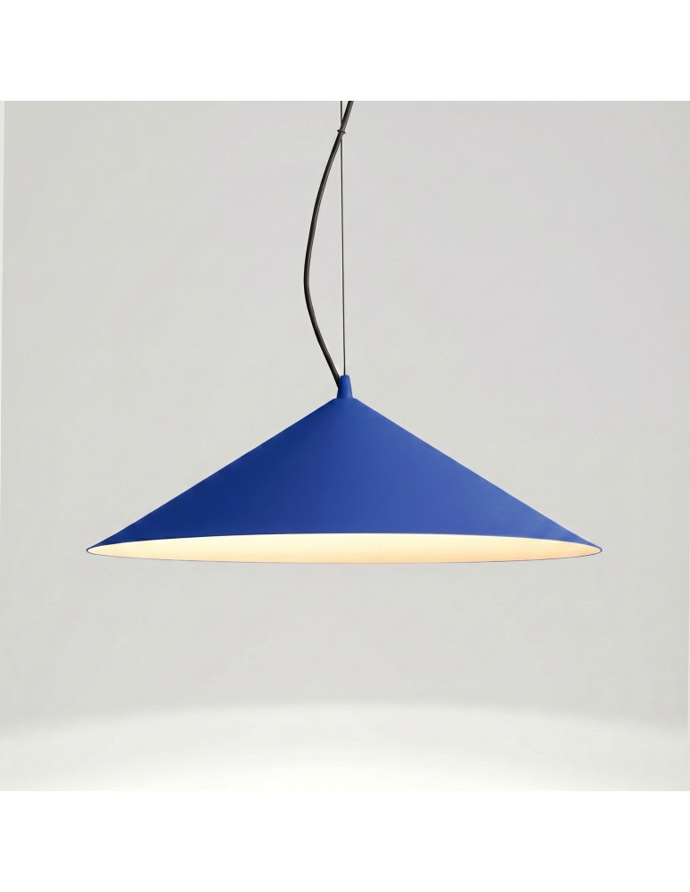 Thoro Lampa wisząca FINT ultramaryna LED 4000K TH.972