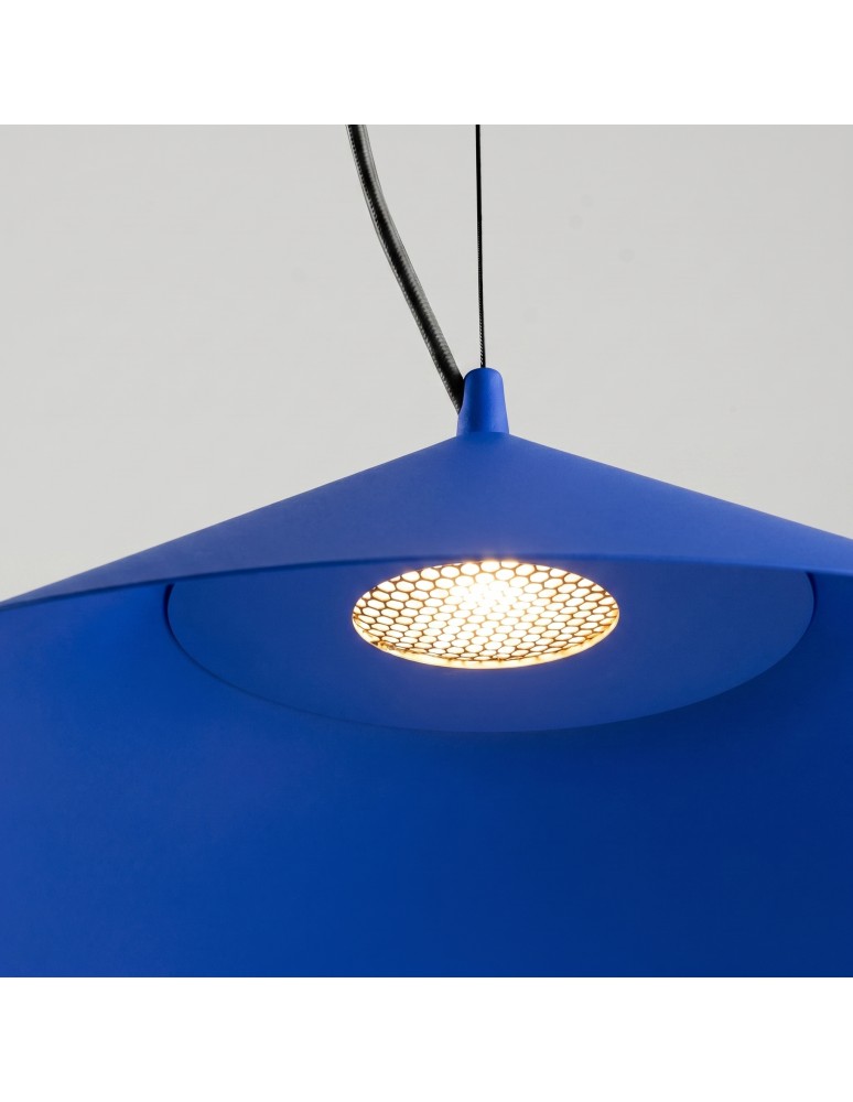 Thoro Lampa wisząca FINT ultramaryna LED 4000K TH.972
