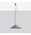 Thoro Lampa wisząca FINT zielona oliwka LED 4000K TH.973