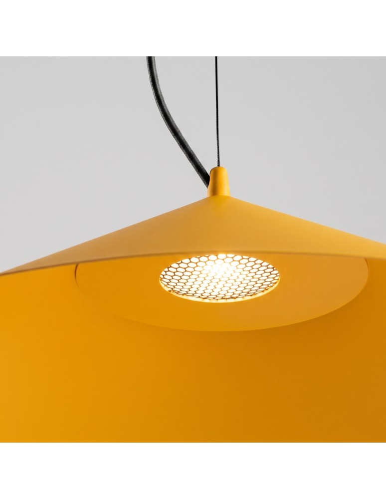 Thoro Lampa wisząca FINT żółta LED 4000K TH.974