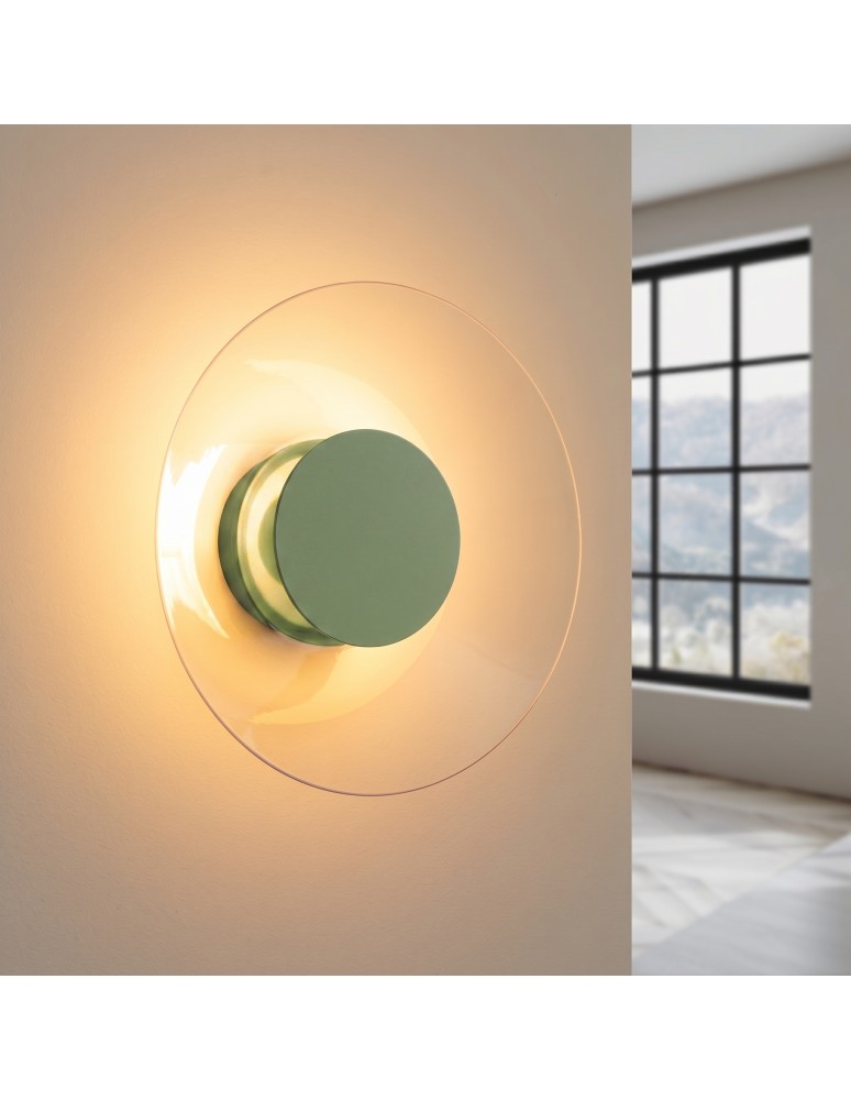 Thoro Kinkiet ASTRO zielony oliwkowy LED 3000K TH.988