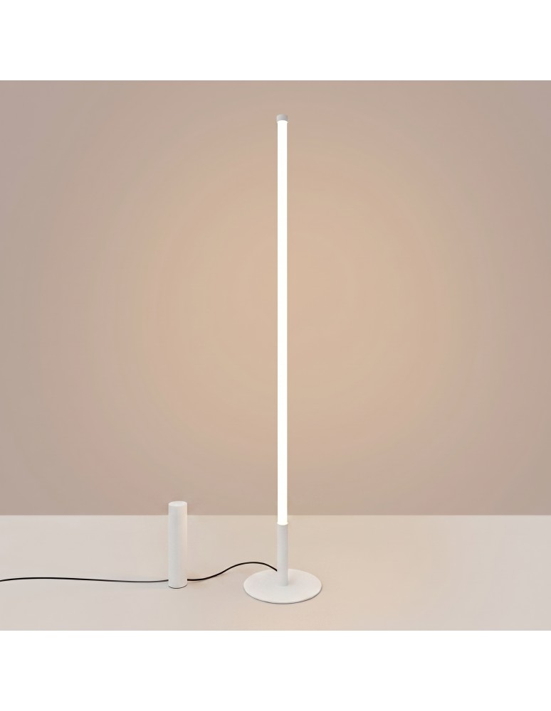 Thoro Lampa podłogowa TRANG biała 3000K TH.991