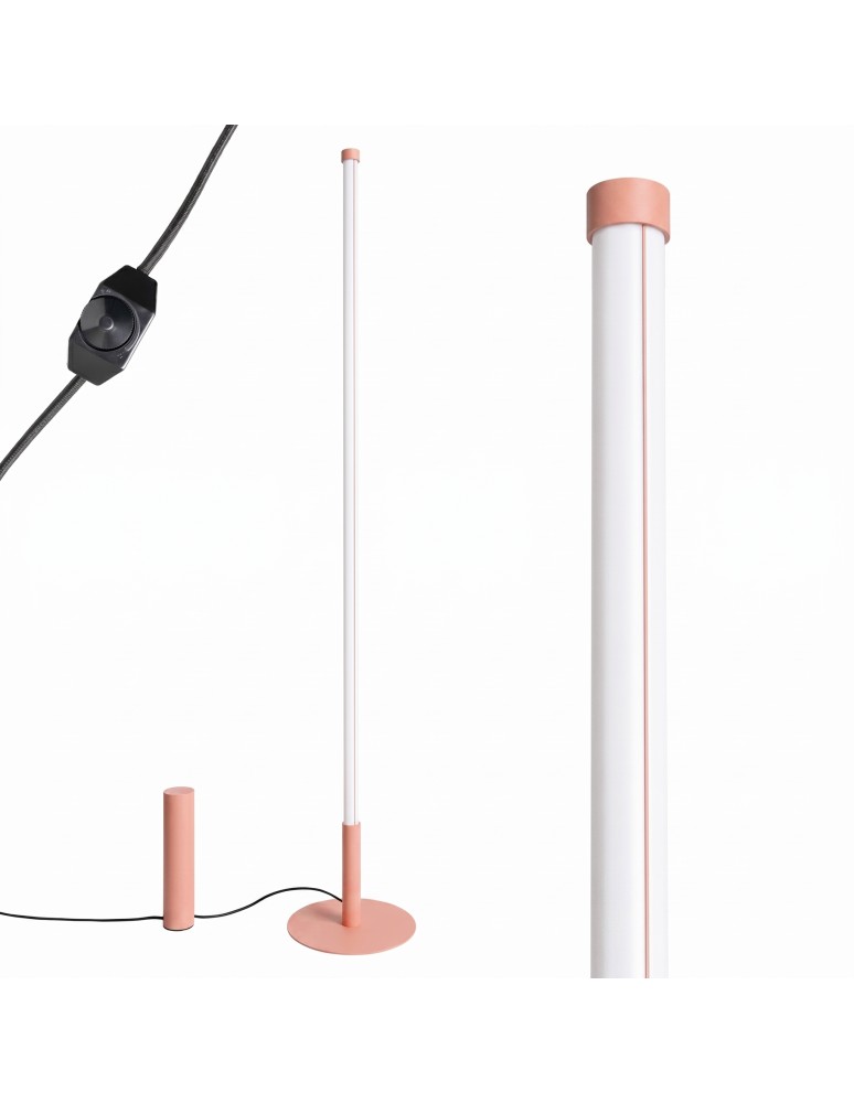 Thoro Lampa podłogowa TRANG brzoskwiniowa 3000K TH.993