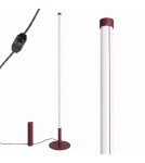 Thoro Lampa podłogowa TRANG burgund 3000K TH.994