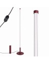 Thoro Lampa podłogowa TRANG burgund 3000K TH.994