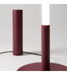 Thoro Lampa podłogowa TRANG burgund 3000K TH.994