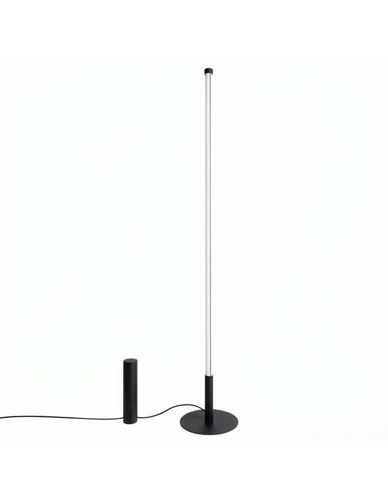 Thoro Lampa podłogowa TRANG czarna 3000K TH.995