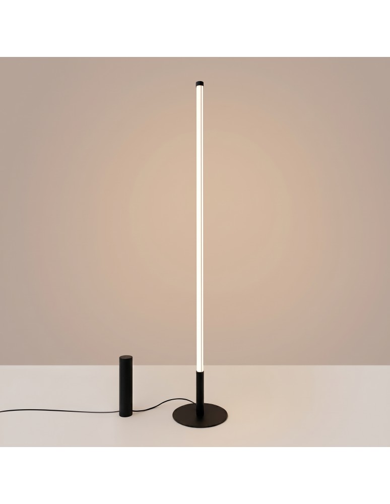Thoro Lampa podłogowa TRANG czarna 3000K TH.995