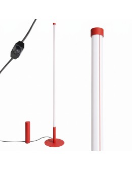 Thoro Lampa podłogowa TRANG czerwona 3000K TH.996
