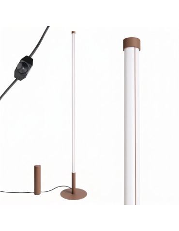Thoro Lampa podłogowa TRANG mocca 3000K TH.997