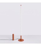 Thoro Lampa podłogowa TRANG ochra czerwona 3000K TH.998