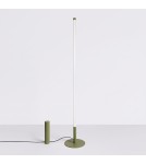 Thoro Lampa podłogowa TRANG zielona oliwka 3000K TH.1003