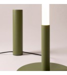 Thoro Lampa podłogowa TRANG zielona oliwka 3000K TH.1003