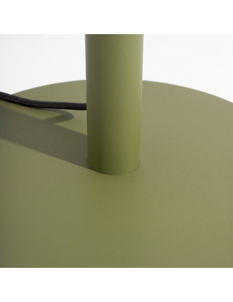 Thoro Lampa podłogowa TRANG zielona oliwka 3000K TH.1003