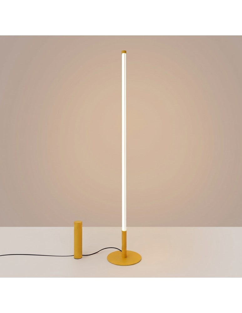 Thoro Lampa podłogowa TRANG żółta 3000K TH.1004