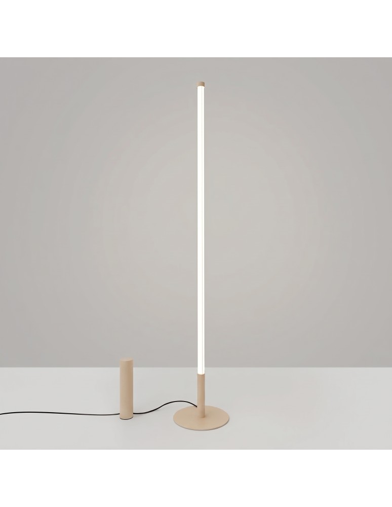Thoro Lampa podłogowa TRANG beżowa 4000K TH.1005