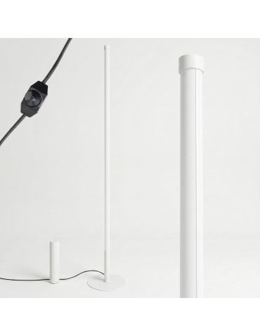Thoro Lampa podłogowa TRANG biała 4000K TH.1006