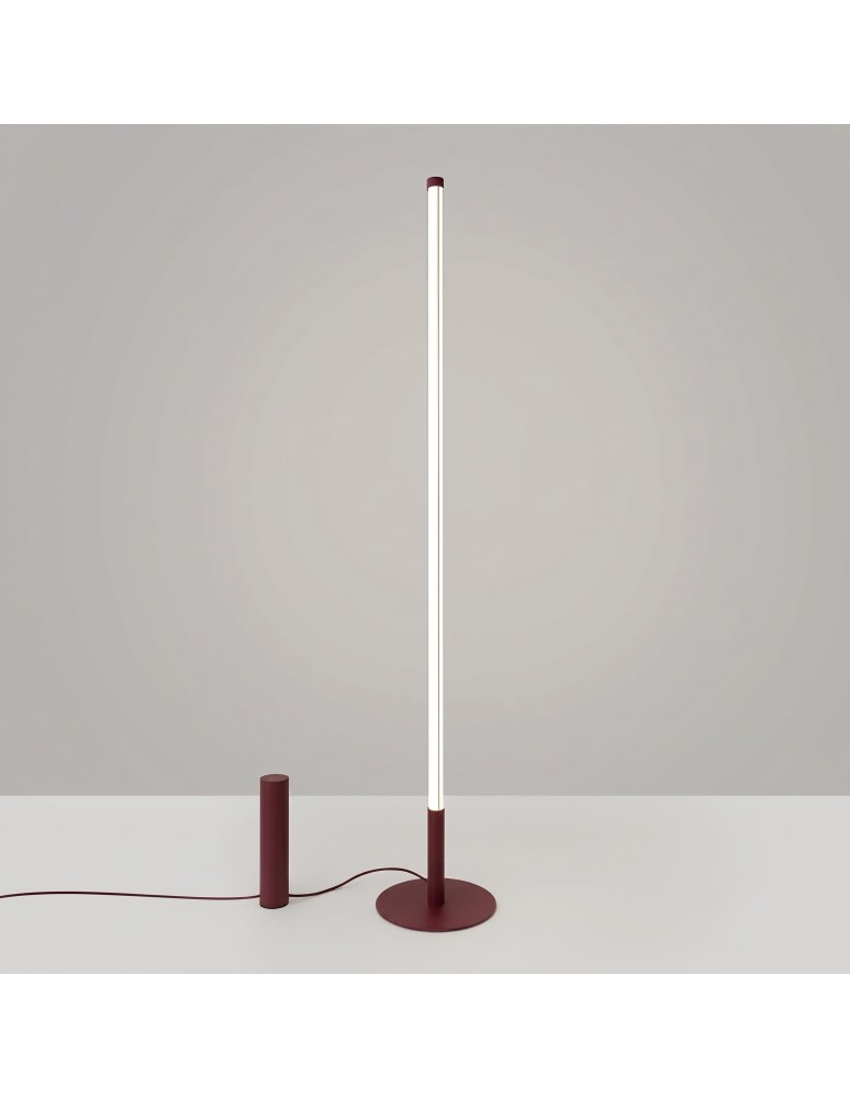 Thoro Lampa podłogowa TRANG burgund 4000K TH.1009