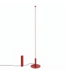 Thoro Lampa podłogowa TRANG czerwona 4000K TH.1011