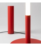 Thoro Lampa podłogowa TRANG czerwona 4000K TH.1011