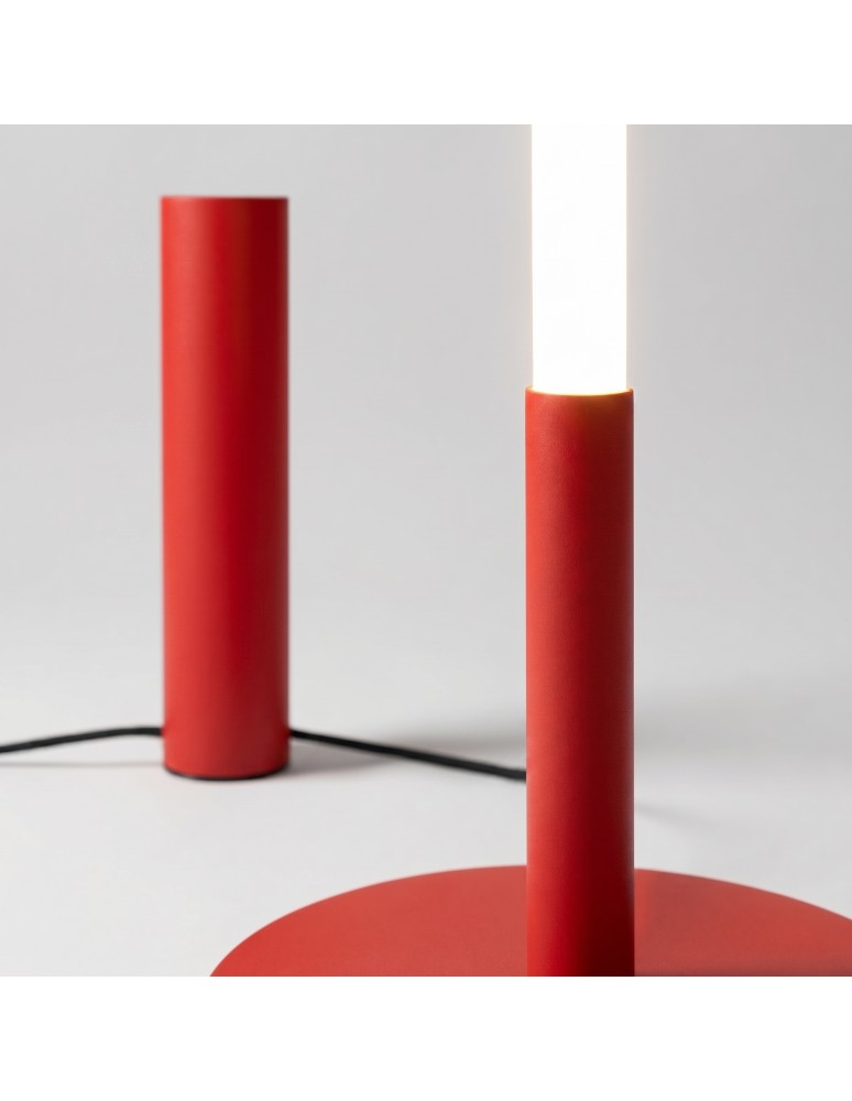 Thoro Lampa podłogowa TRANG czerwona 4000K TH.1011