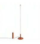 Thoro Lampa podłogowa TRANG ochra czerwona 4000K TH.1013