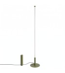 Thoro Lampa podłogowa TRANG zielona oliwka 4000K TH.1018