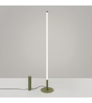 Thoro Lampa podłogowa TRANG zielona oliwka 4000K TH.1018