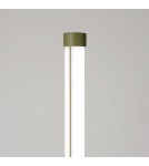 Thoro Lampa podłogowa TRANG zielona oliwka 4000K TH.1018