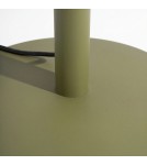 Thoro Lampa podłogowa TRANG zielona oliwka 4000K TH.1018
