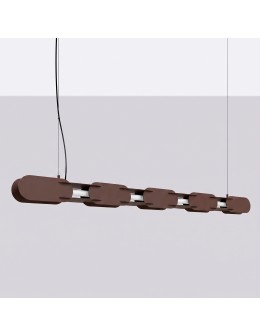Thoro Lampa wisząca CHAIN 158 brązowa LED 3000K TH.1020 - produkt 2
