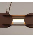 Thoro Lampa wisząca CHAIN 158 brązowa LED 3000K TH.1020