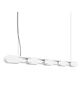 Thoro Lampa wisząca CHAIN 158 biała LED 3000K TH.1021